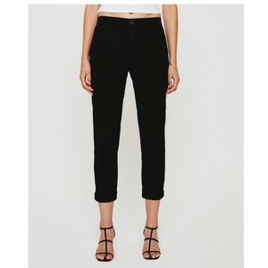 AG Caden black cropped trousers, barely worn, great condition!